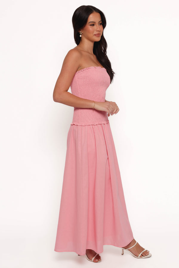 Bea Maxi Dress - Soft Pink