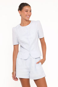 Bentley Short Set - Pale Blue