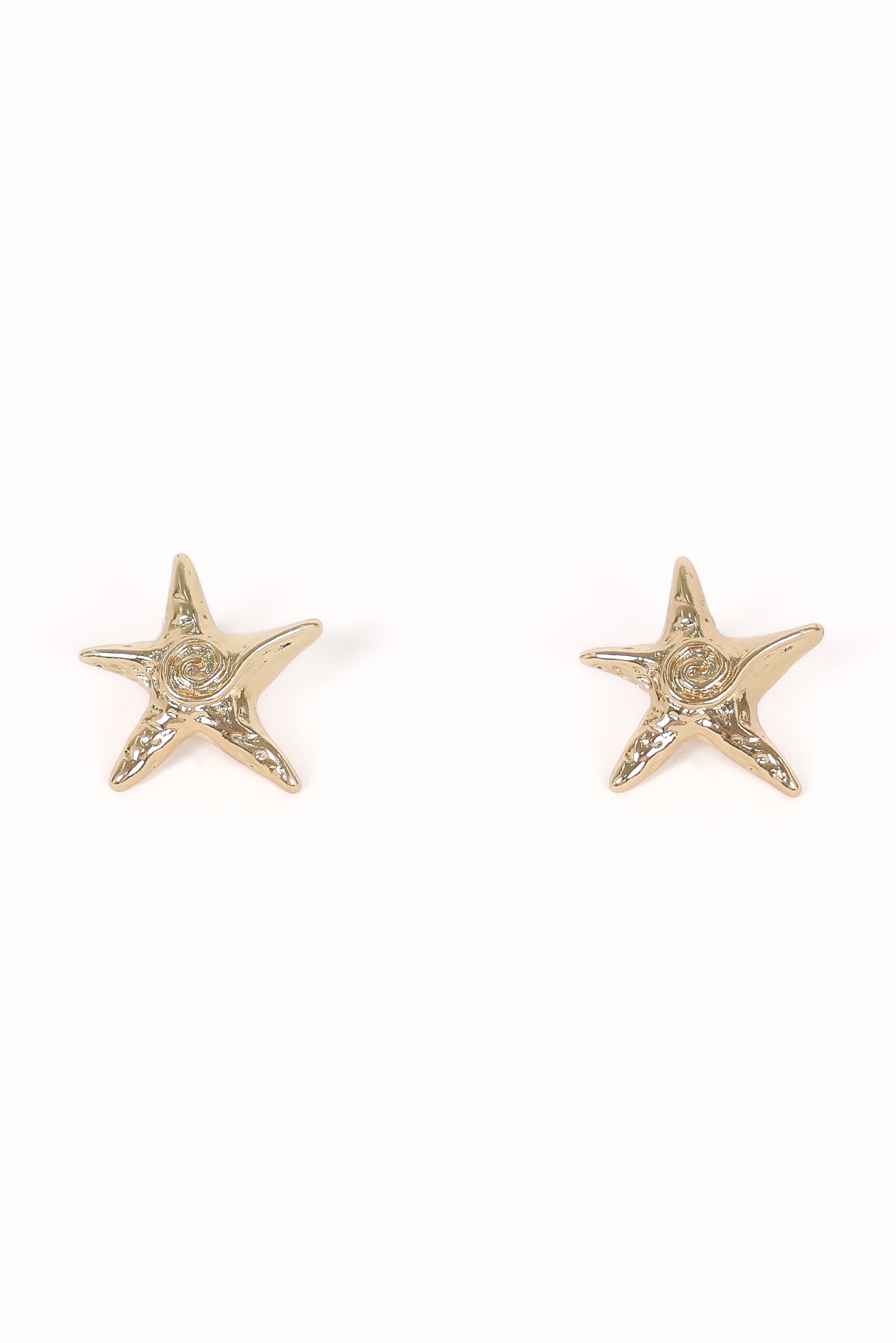 Bliss Starfish Earrings - Gold