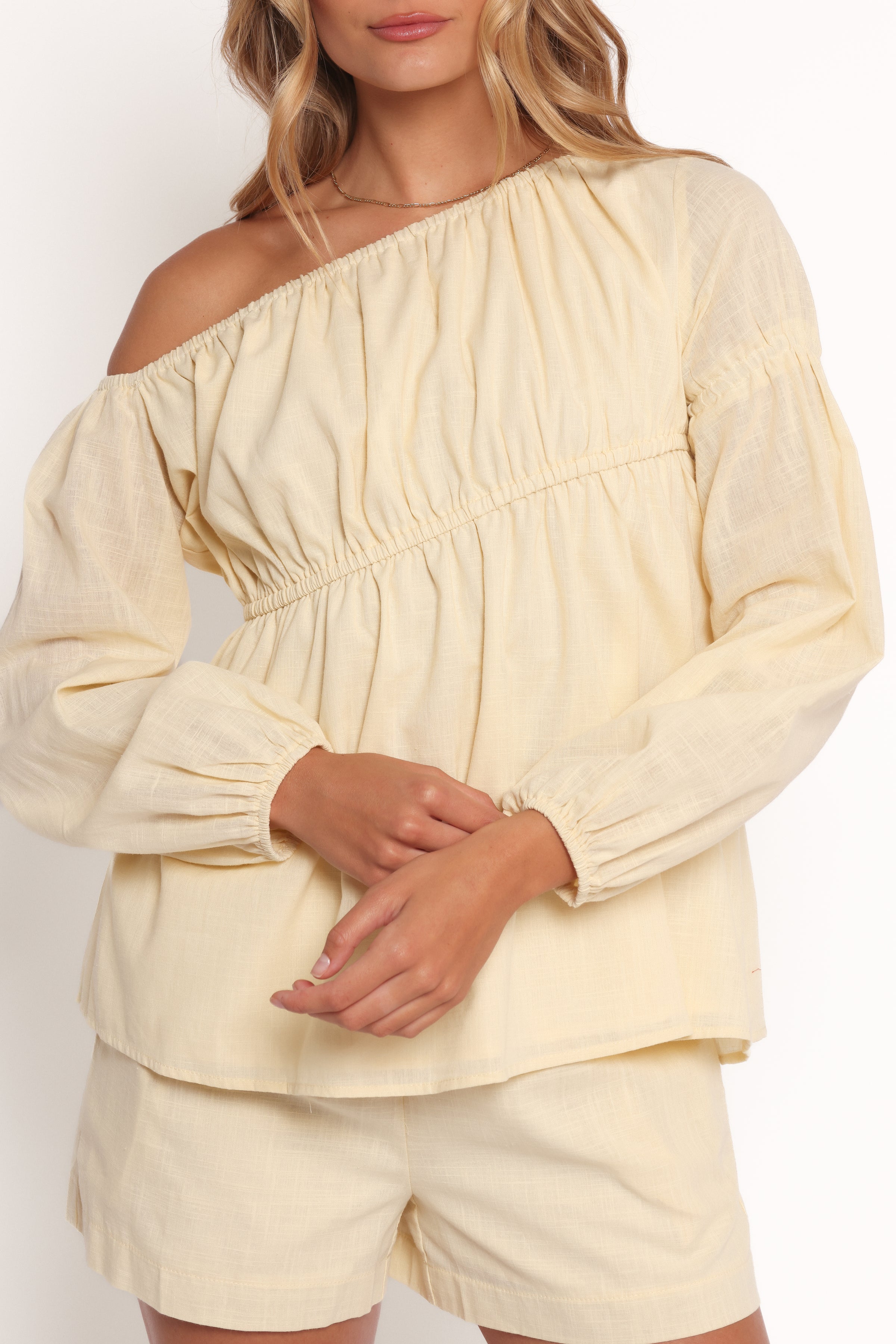 Bodhi Off Shoulder Top - Butter