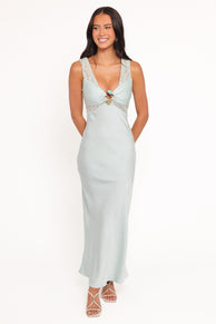 Bonita Maxi Dress - Mint Green