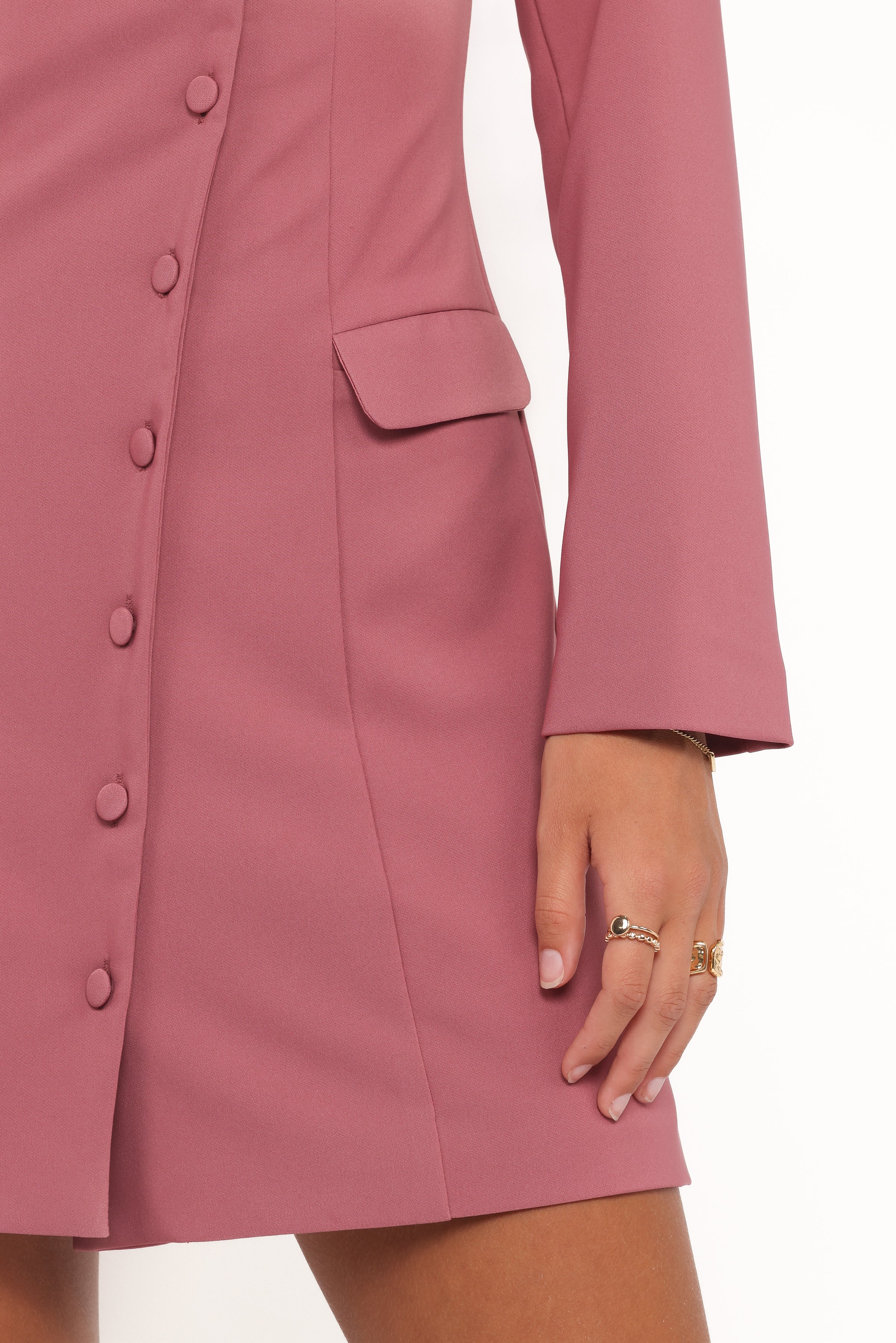 Brenton Mini Dress - Mauve