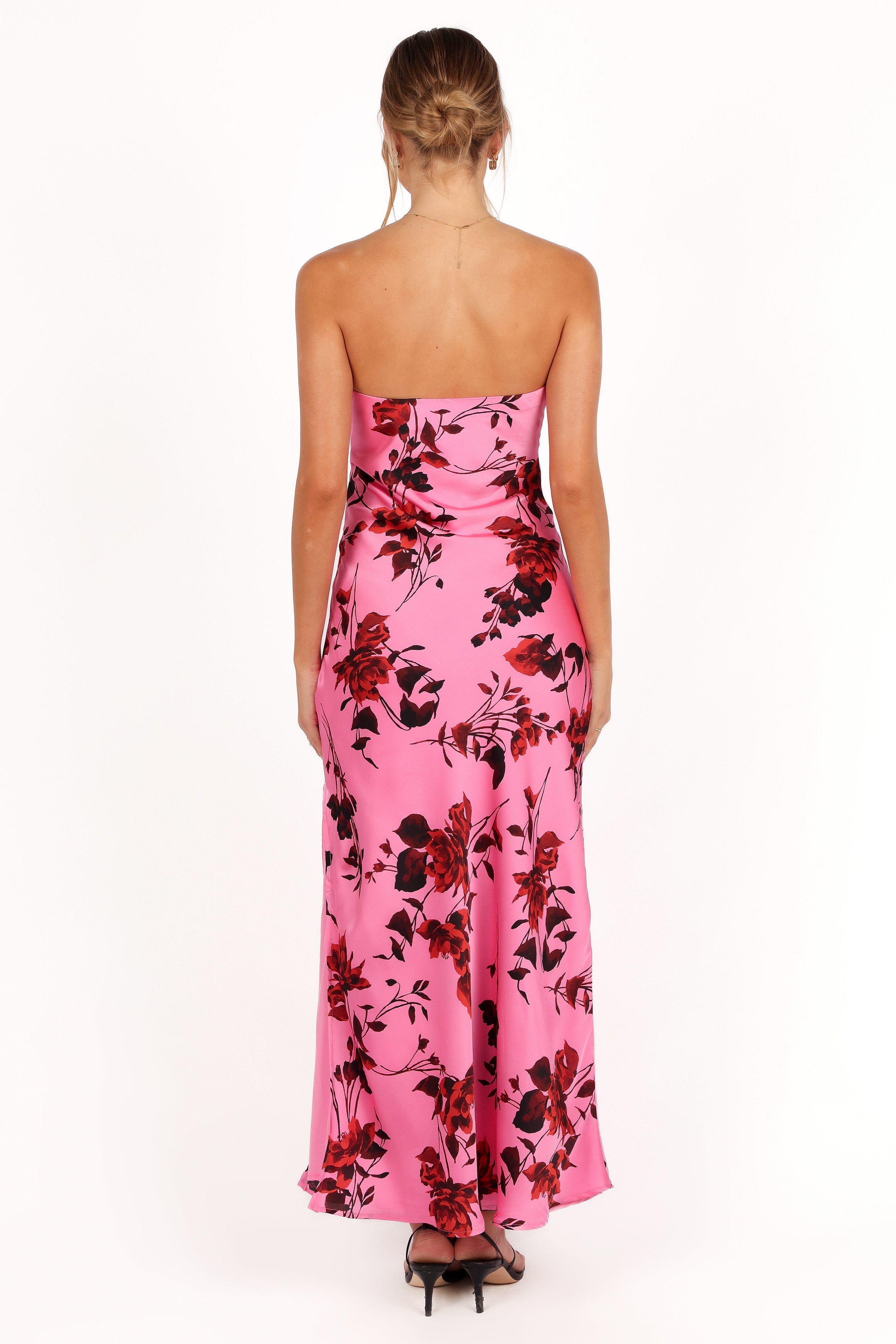 Bryden Maxi Strapless Dress - Rose/Pink