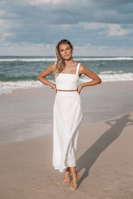 Camellia Two Piece Set - White