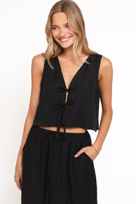 Captie Skirt Set - Black