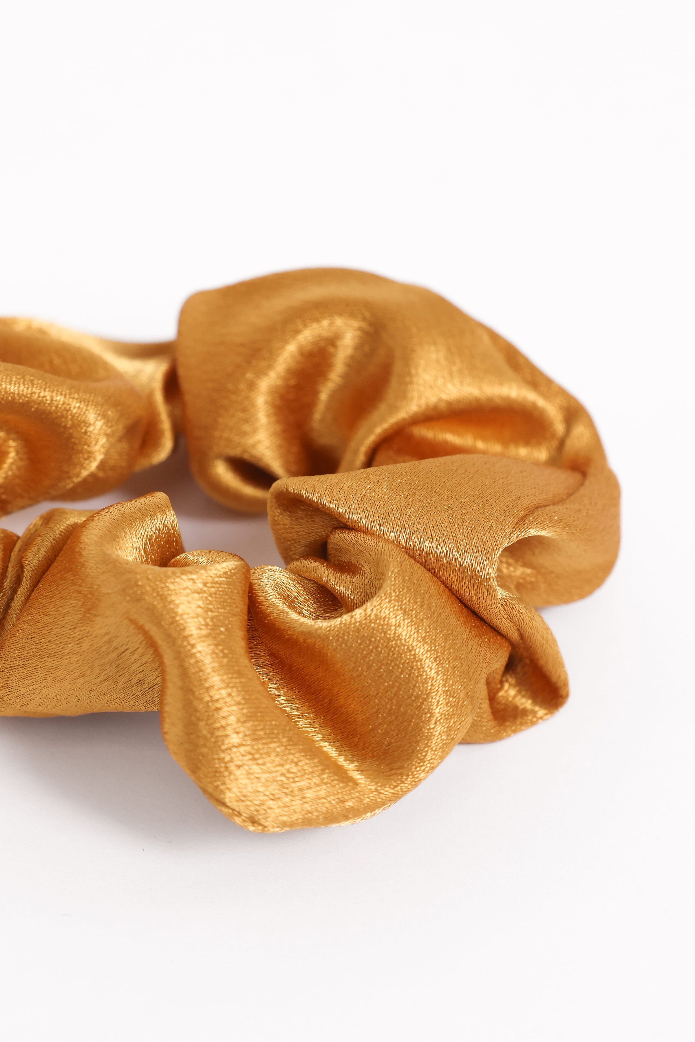 Cassie Hair Scrunchie - Mustard
