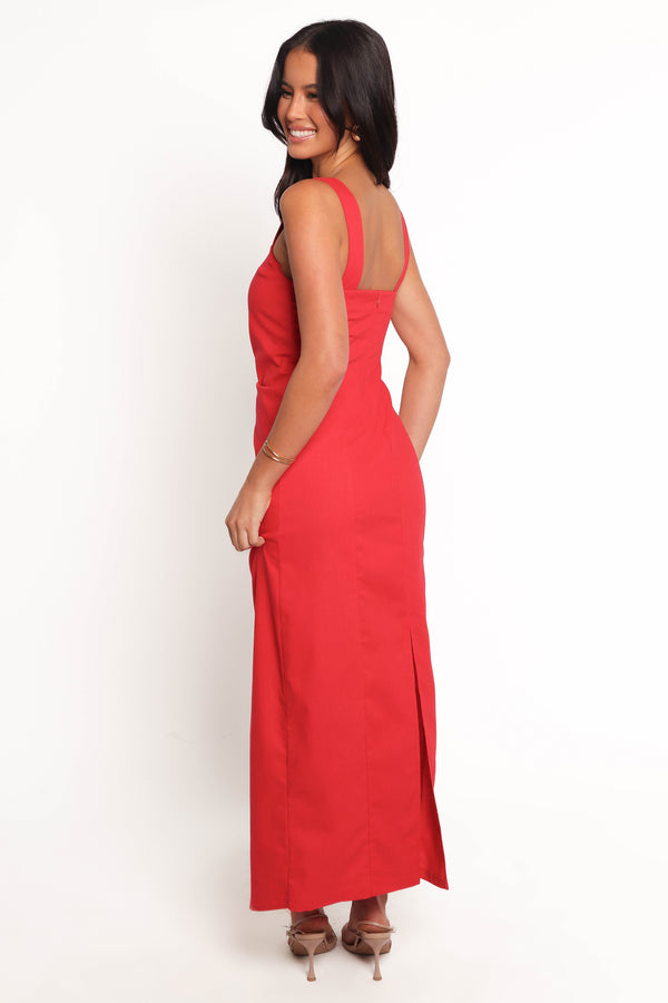 Caterina Maxi Dress - Red