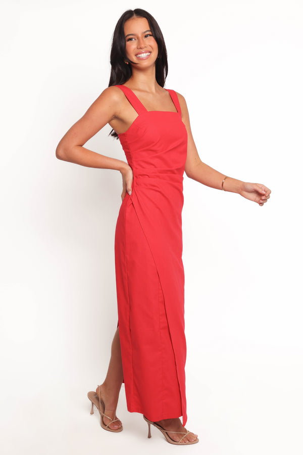 Caterina Maxi Dress - Red