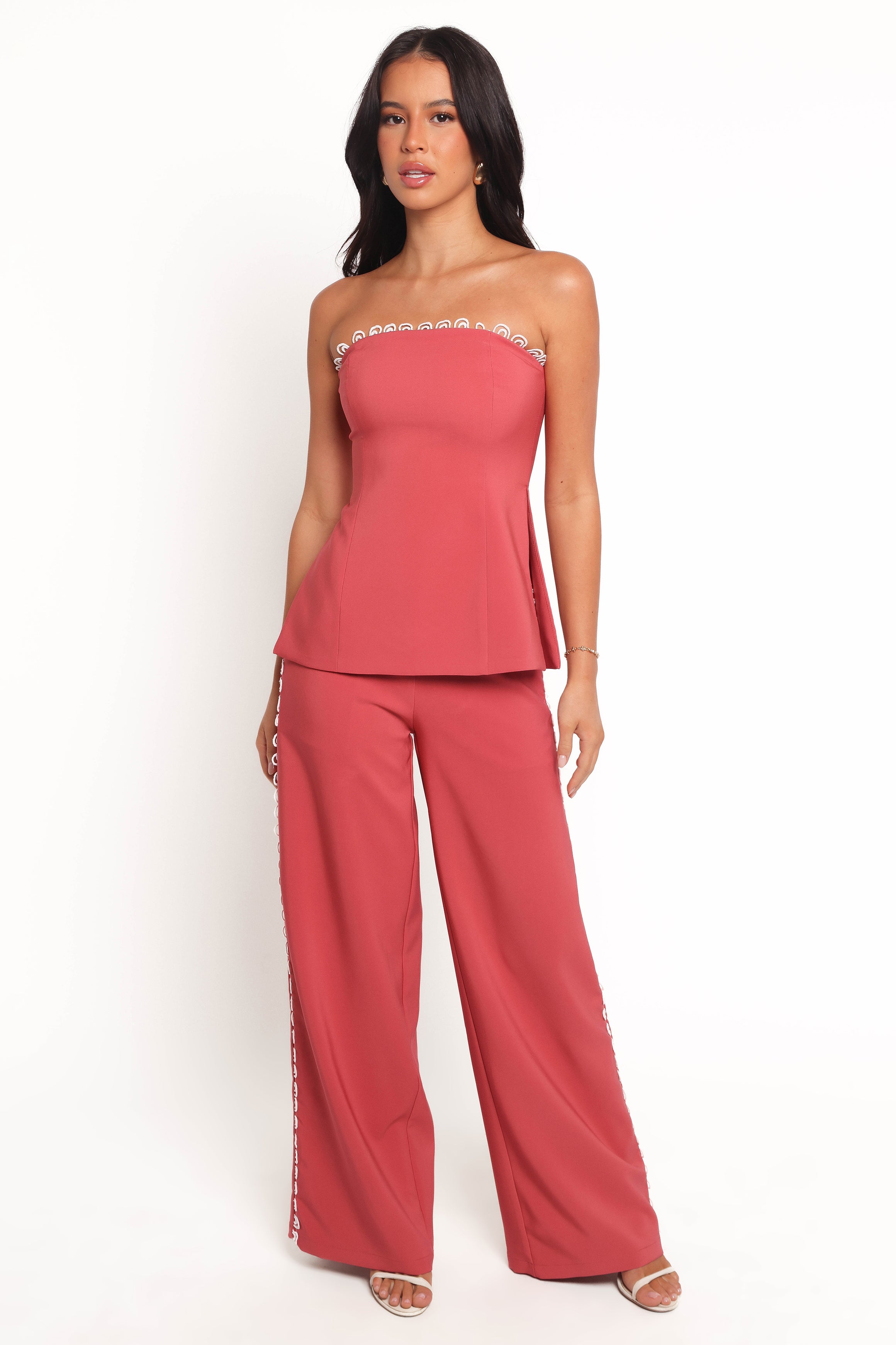 Raylie Top - Brick Red