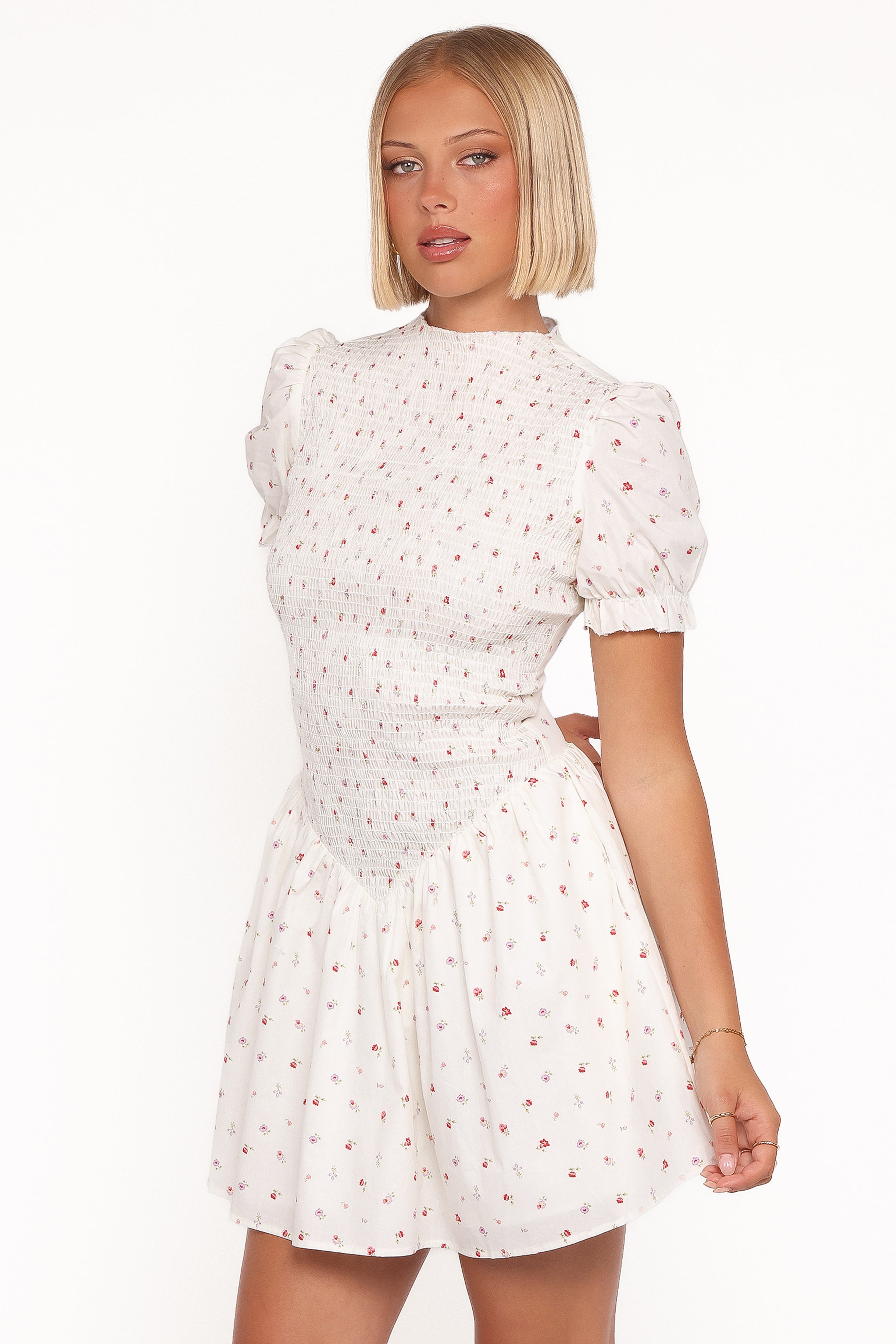 Celine Mini Dress - Ditsy Floral