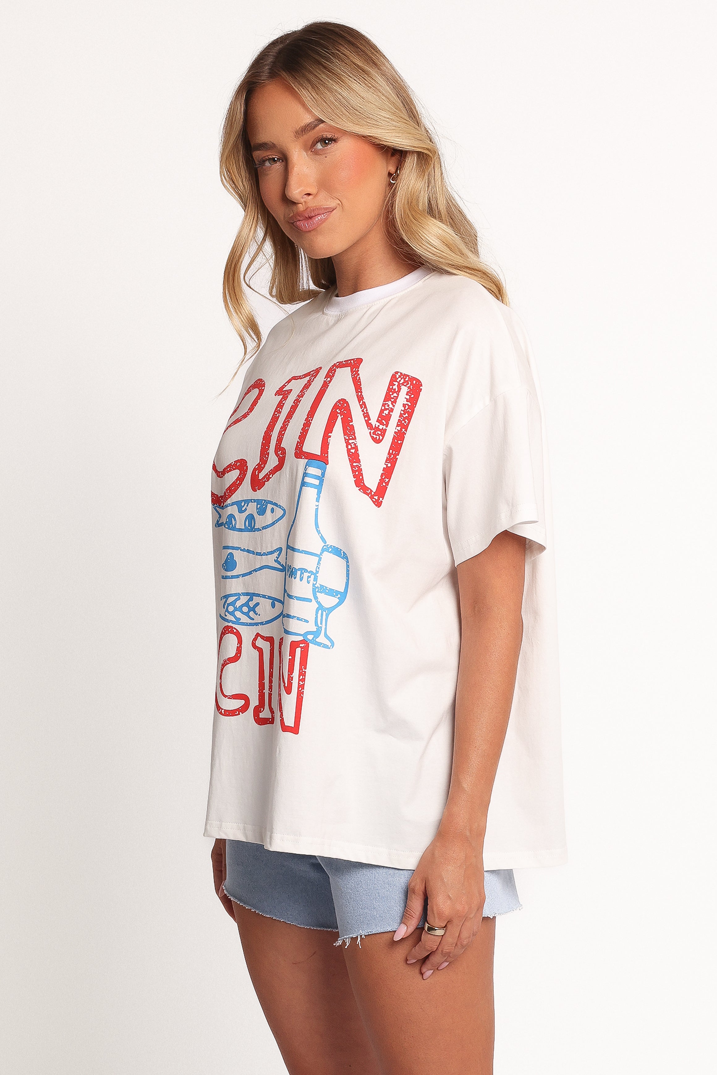 Cin Cin Tee - White