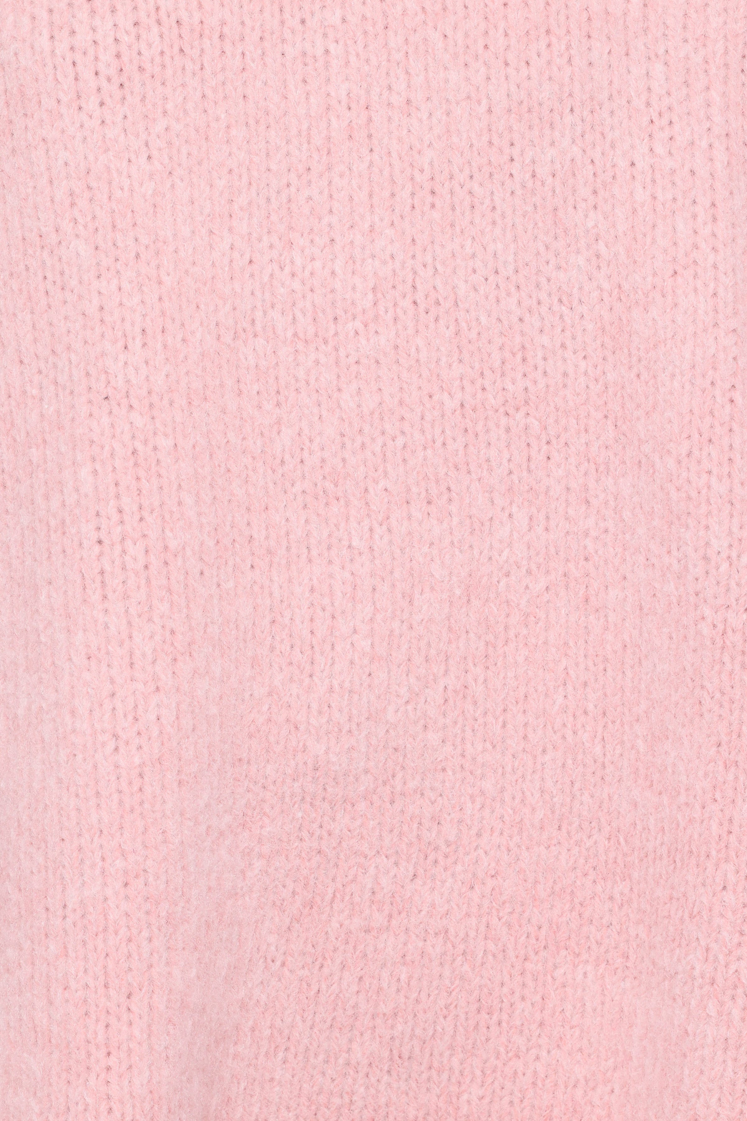 Cinzia Mockneck Knit Sweater - Pink
