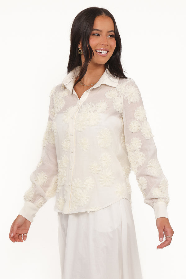Cliona Shirt - Cream