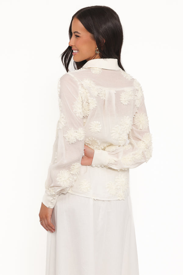 Cliona Shirt - Cream