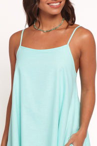 Cloella Mini Dress - Aqua