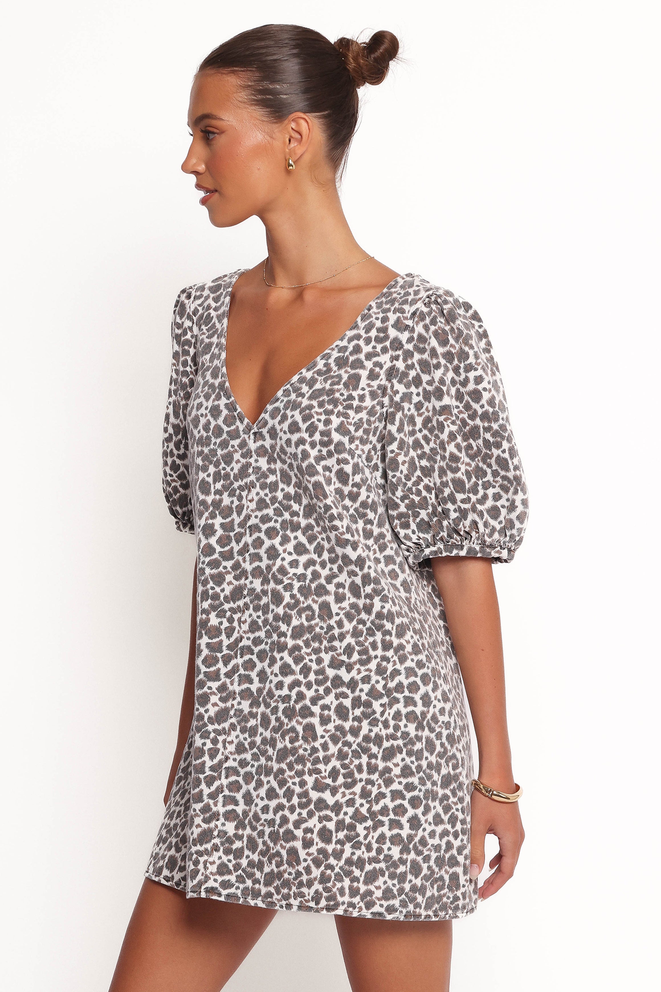 Coleman Mini Dress - Leopard