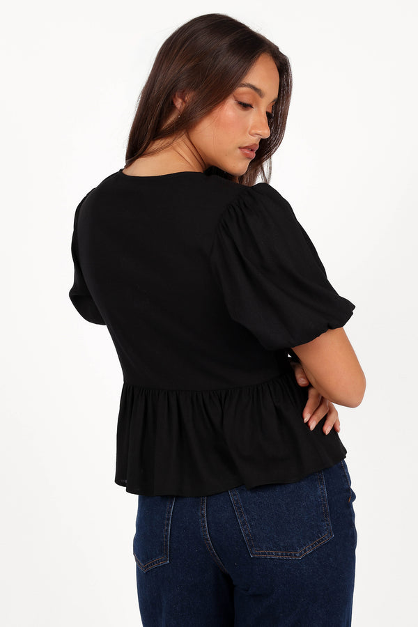 Colette Top - Black