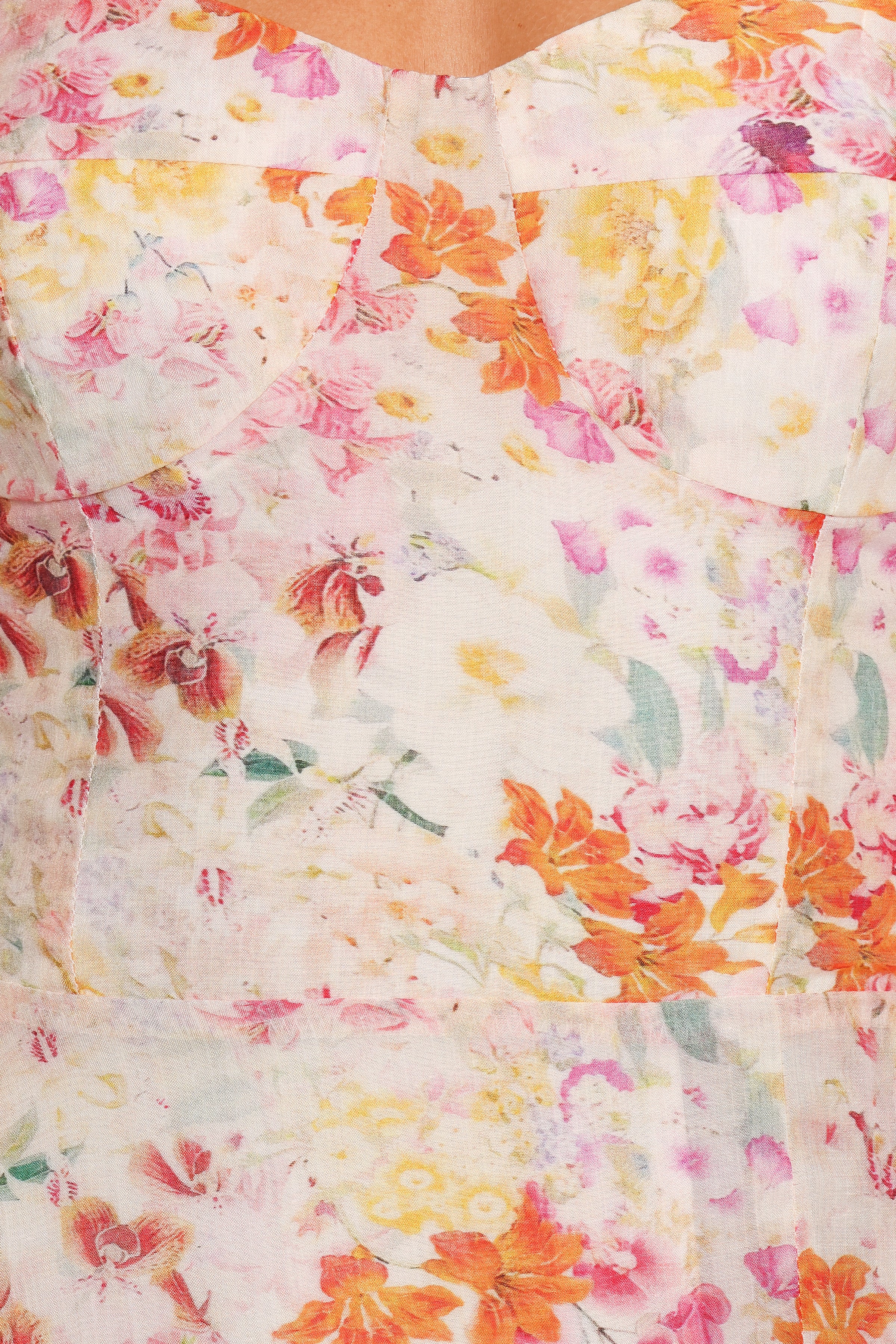 Cordelia Midi Dress - Floral