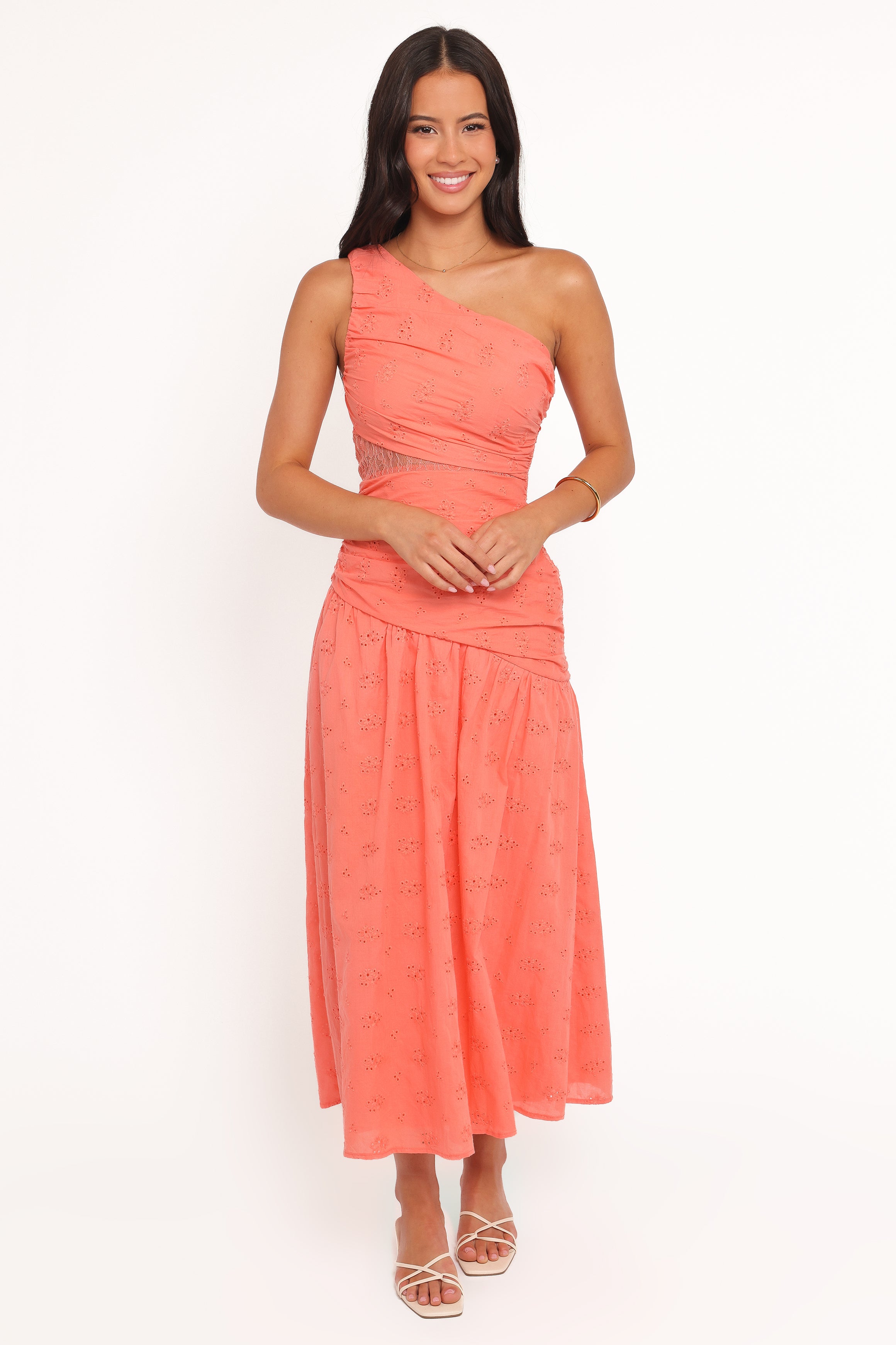 Corinne Maxi Dress - Coral