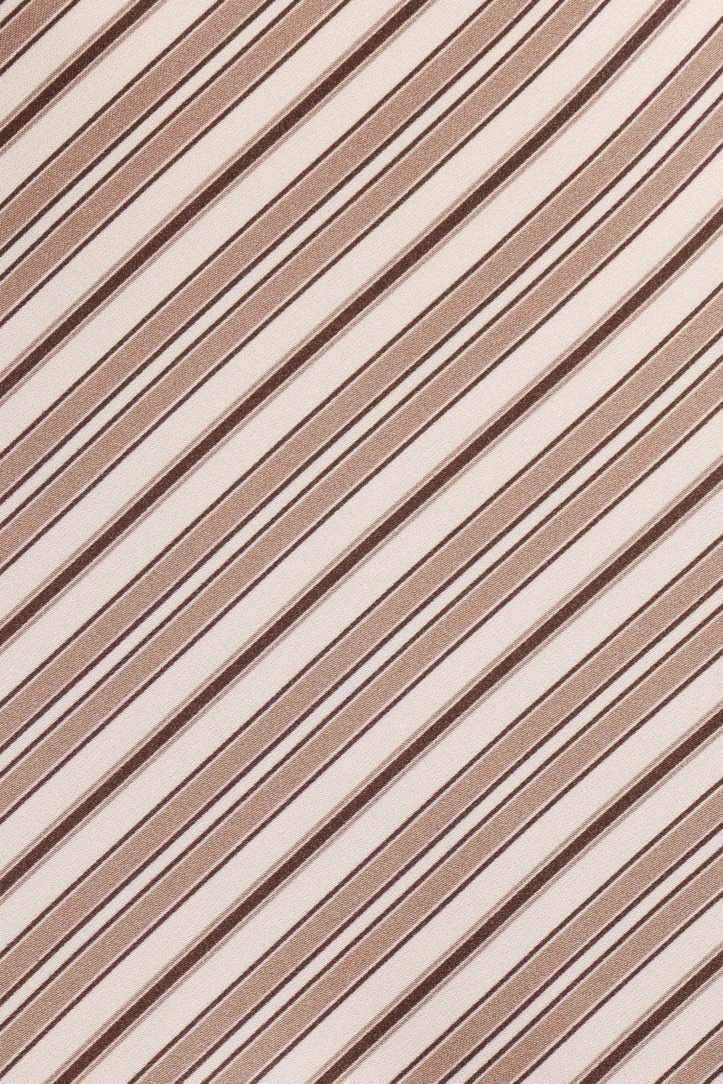 Dellia Maxi Skirt - Brown Stripes