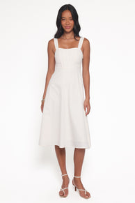 Cosima Midi Dress - Cream