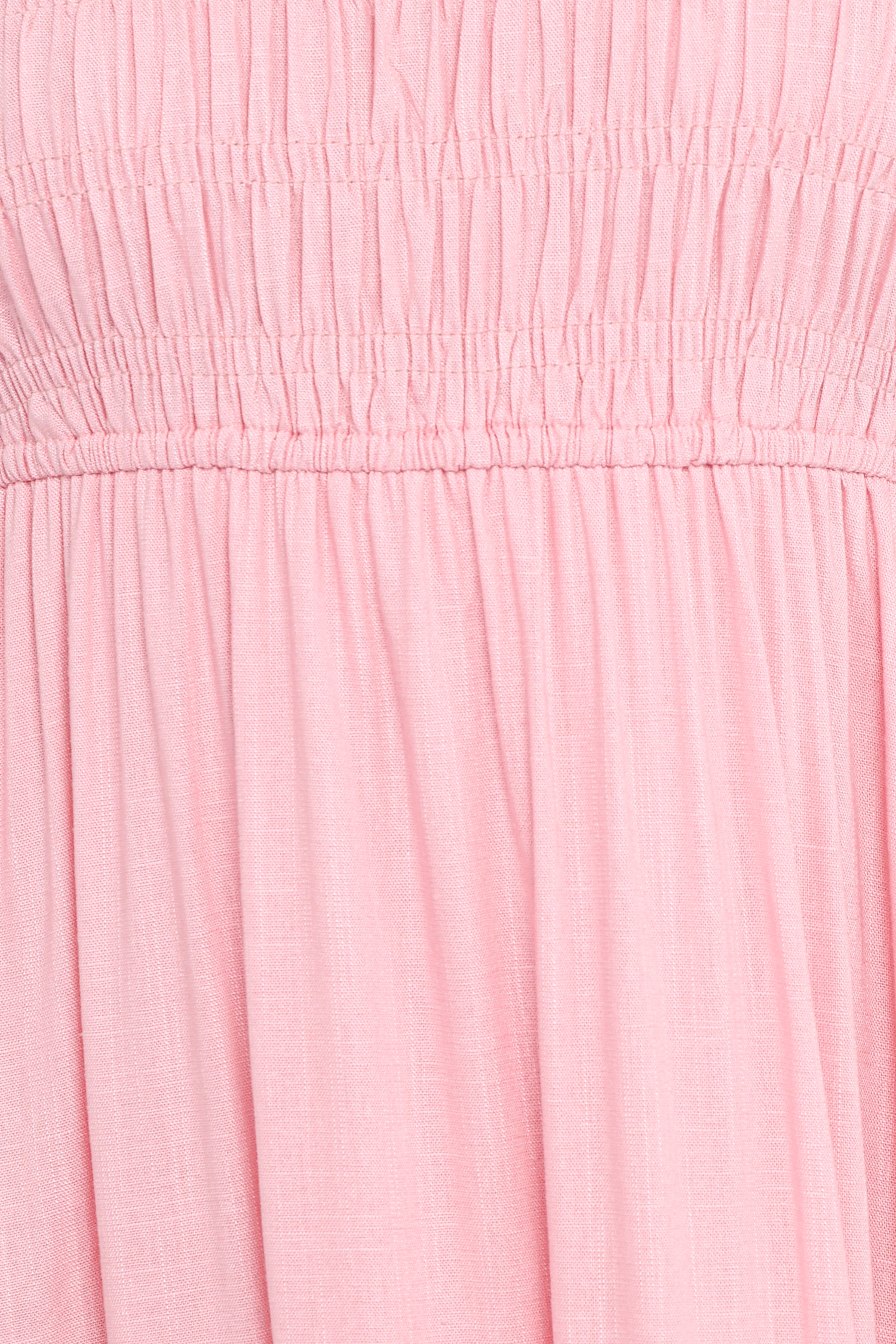 Darla Puff Sleeve Dress - Pink
