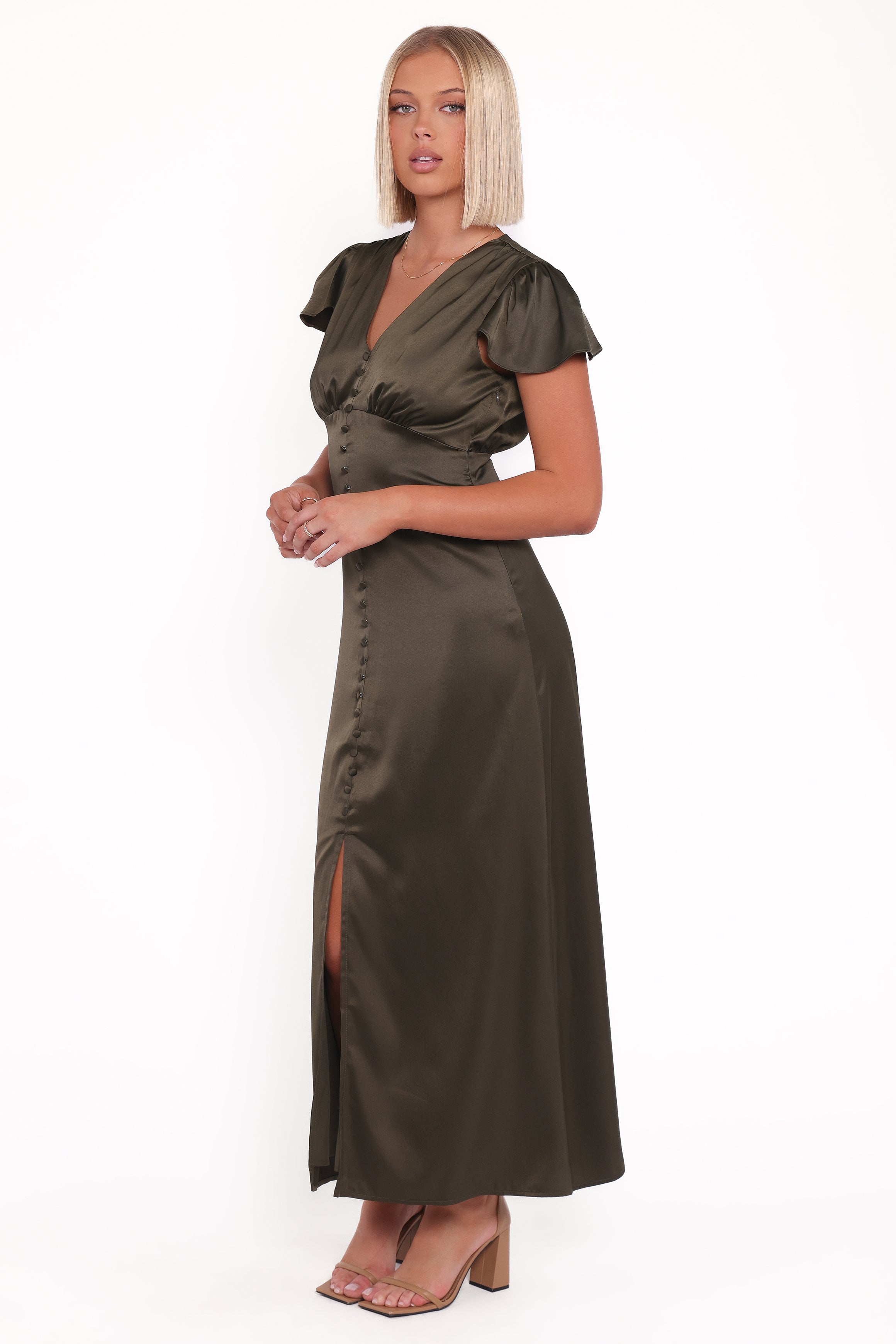 Dean Maxi Dress - Olive