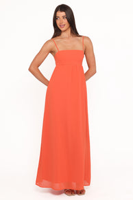 Dominica Maxi Dress - Peach