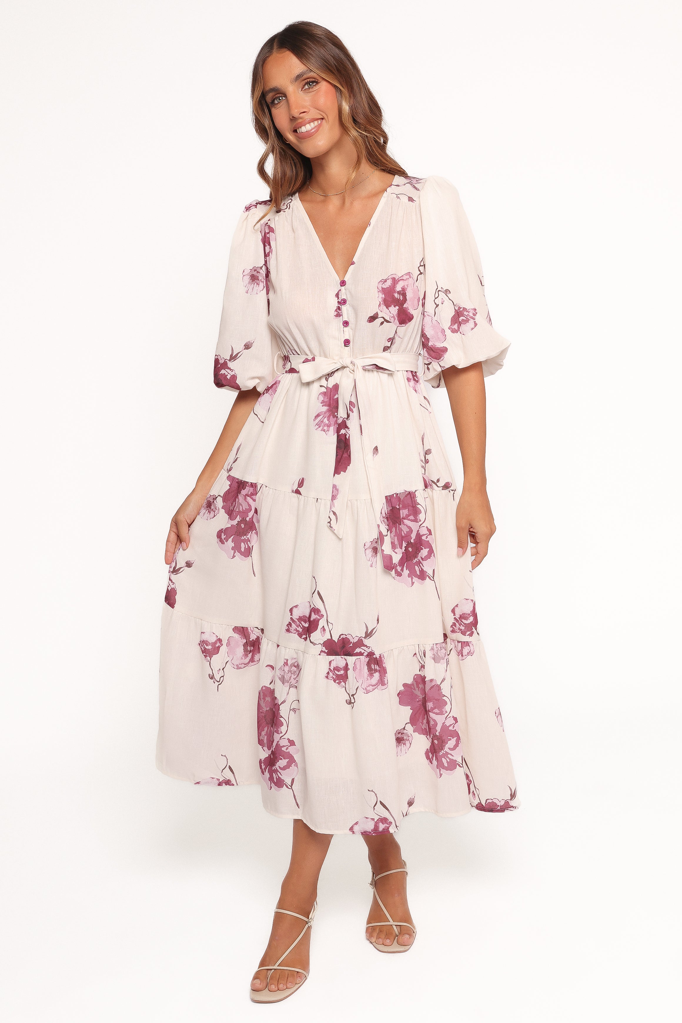 Donovan Midi Dress - Floral