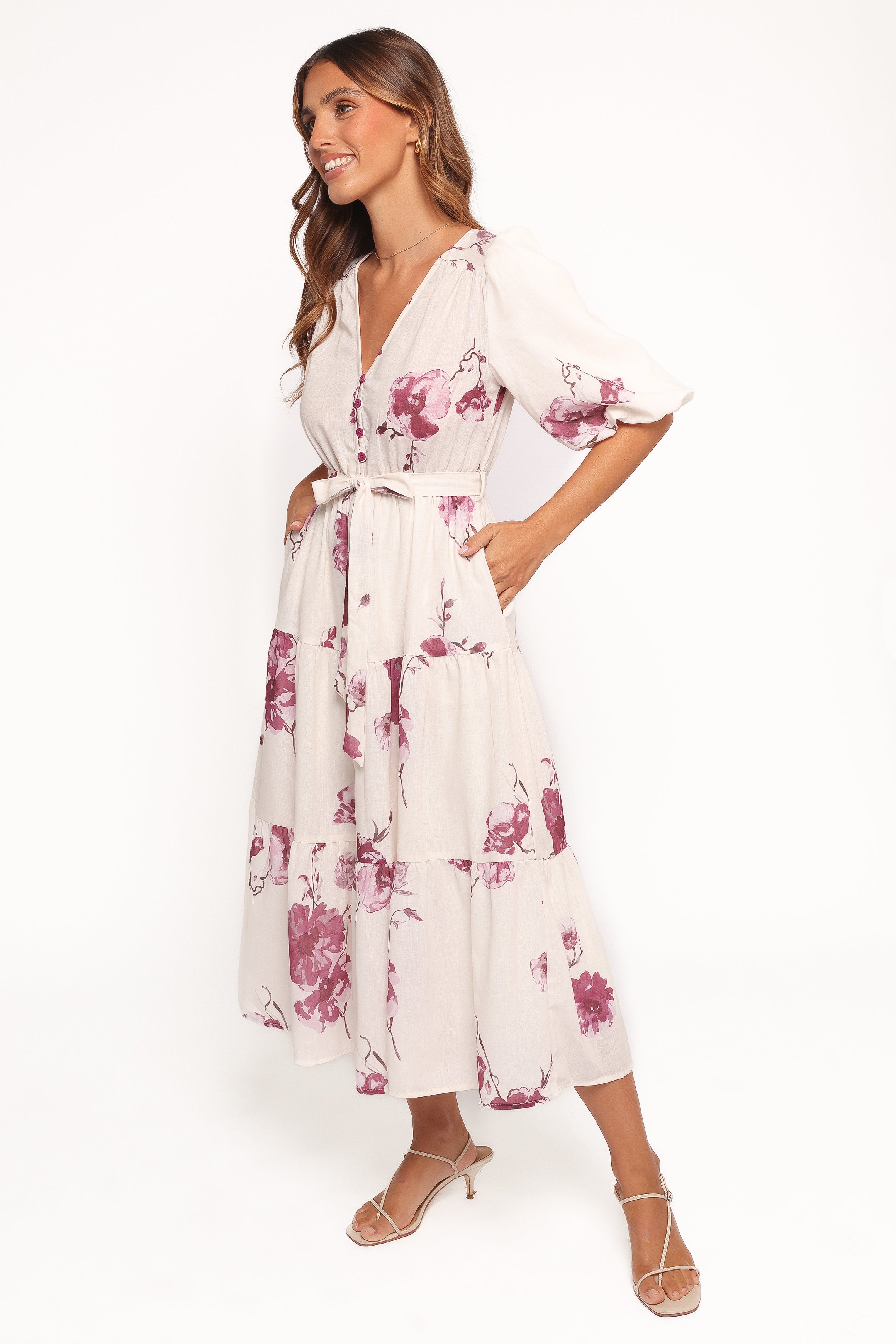 Donovan Midi Dress - Floral