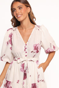 Donovan Midi Dress - Floral