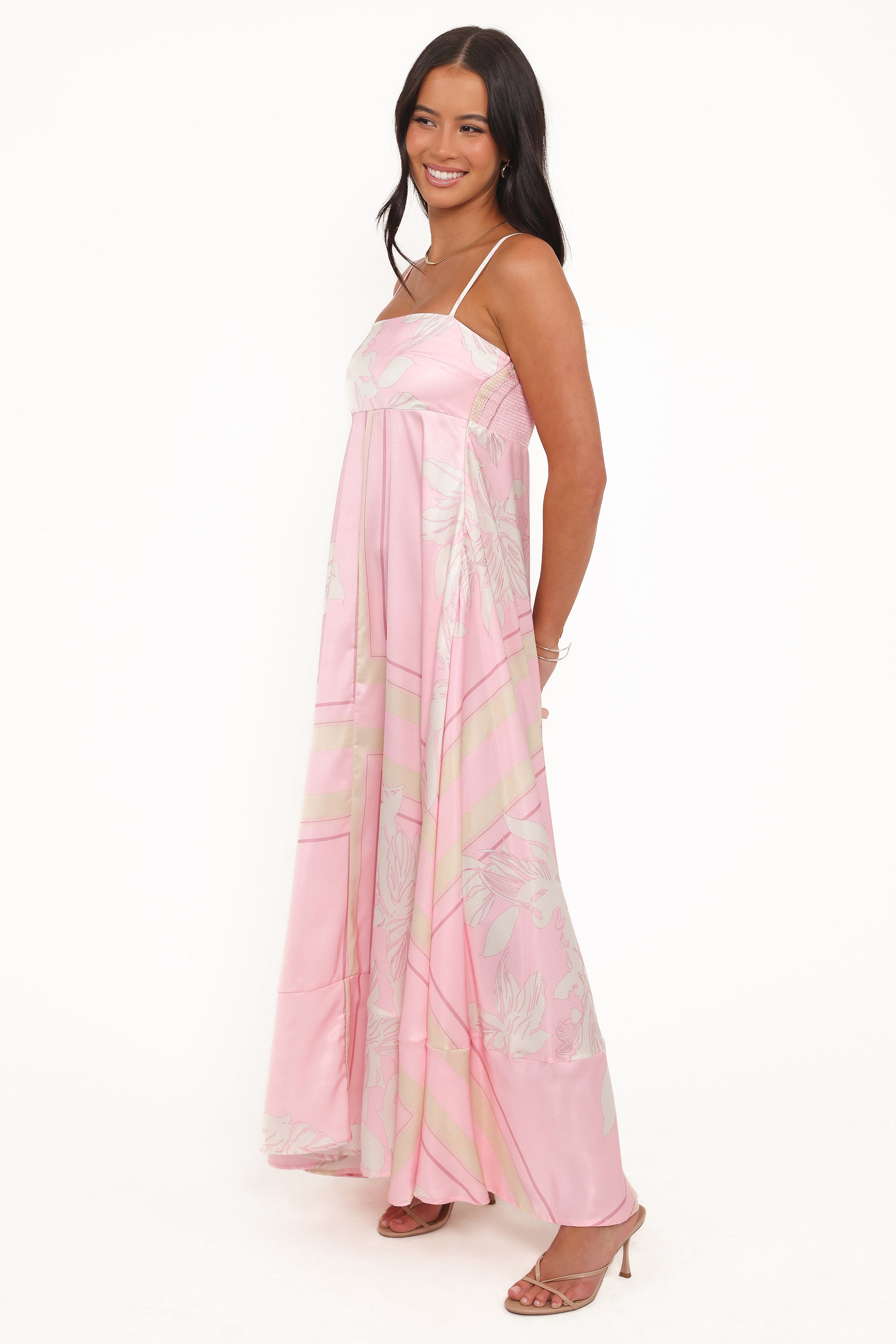 Elanor Maxi Dress - Pale Pink