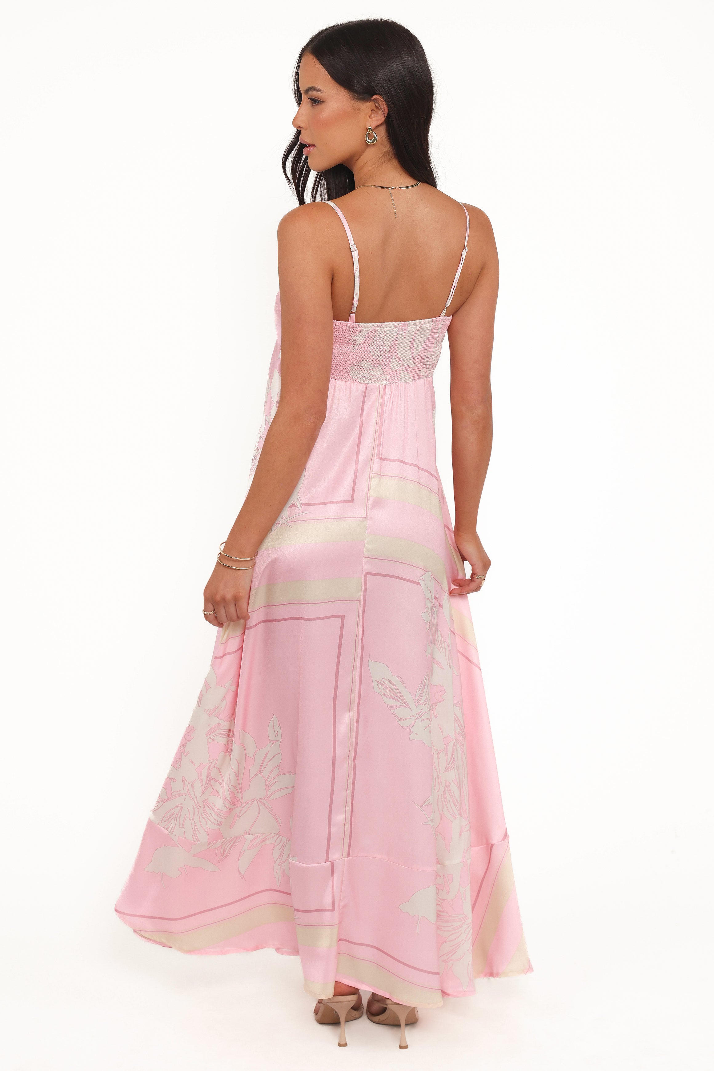 Elanor Maxi Dress - Pale Pink