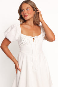 Eliska Mini Dress - White