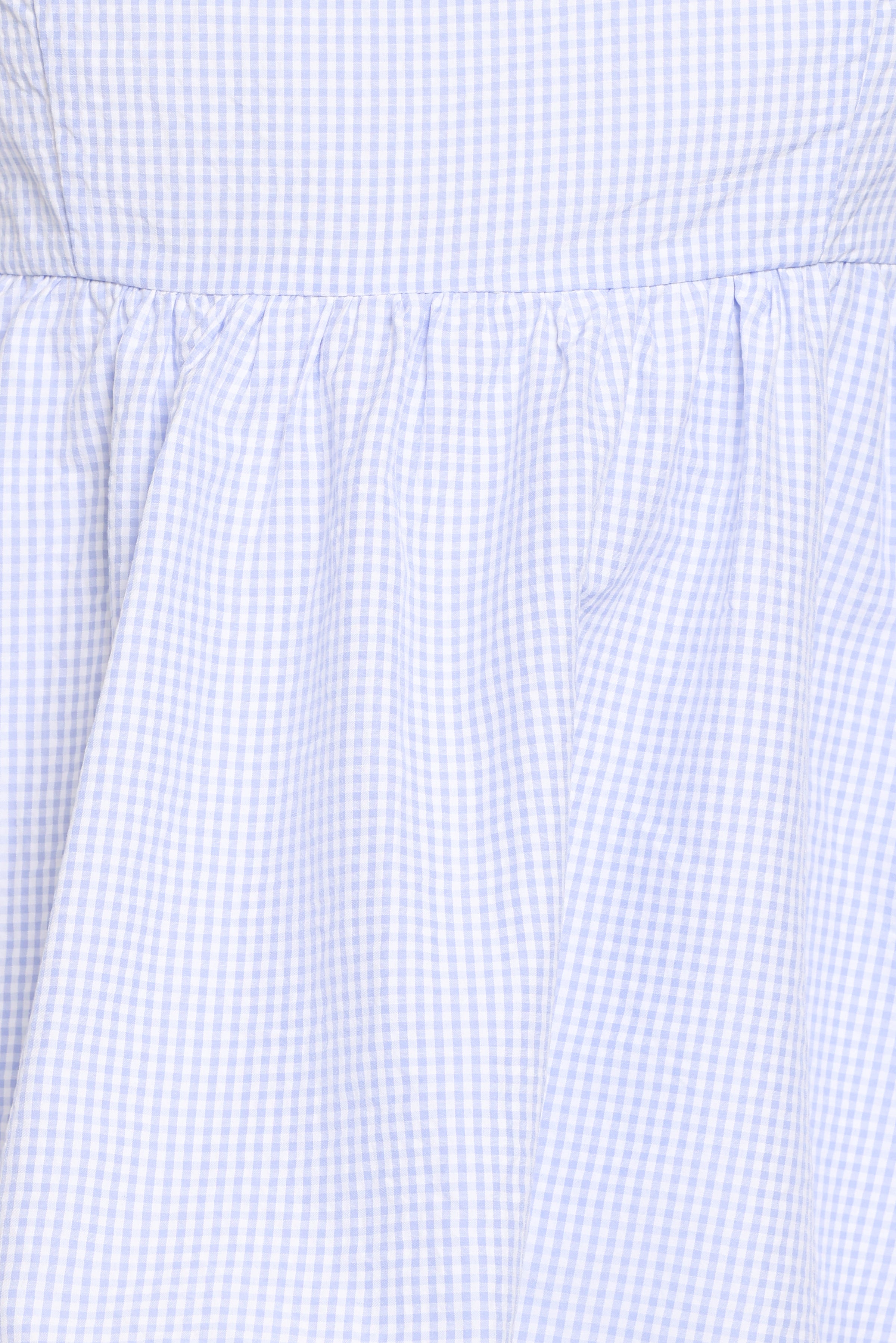 Zephyra Baby Doll Top - Blue Gingham