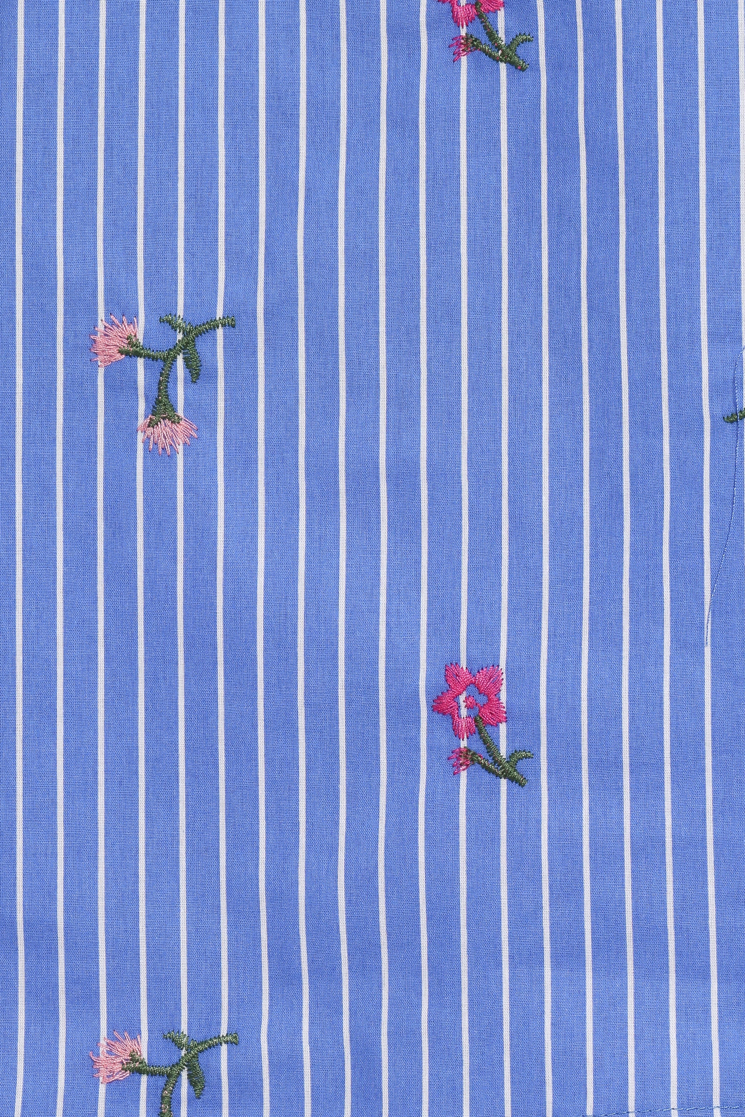 Ezra Pant Set - Blue Stipe