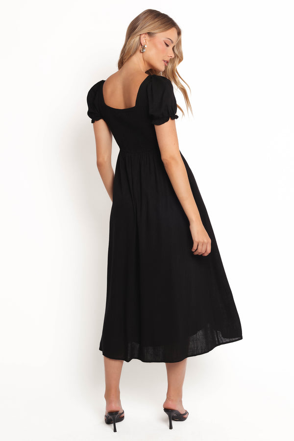 Felicite Midi Dress - Black