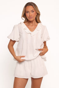Felicity Short Set - White