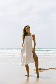 Cosima Midi Dress - Cream