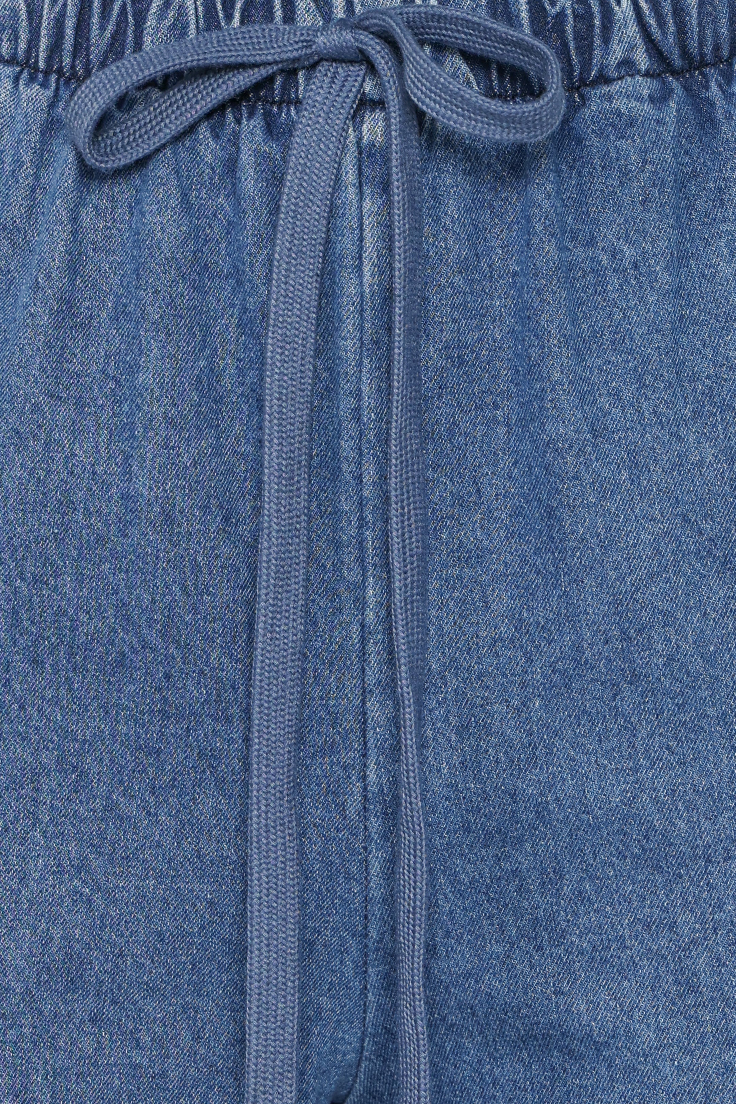 Fletcher Denim Racer Pants - Indigo Lace