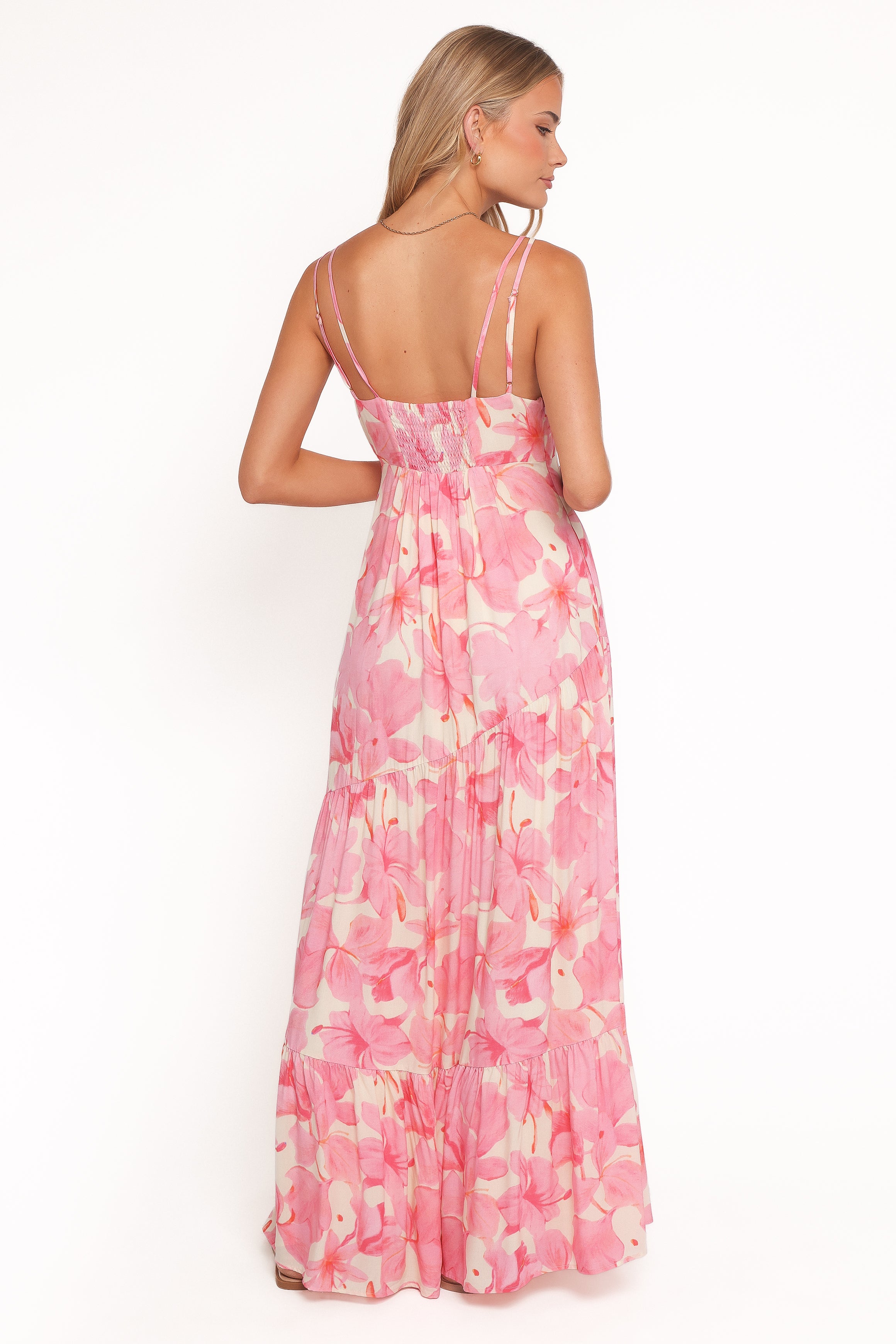 Forbes Maxi Dress - Pink Floral