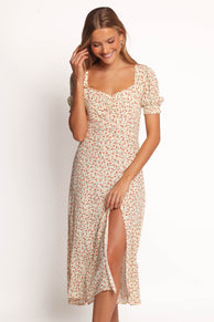 Franklin Dress - Cream Floral