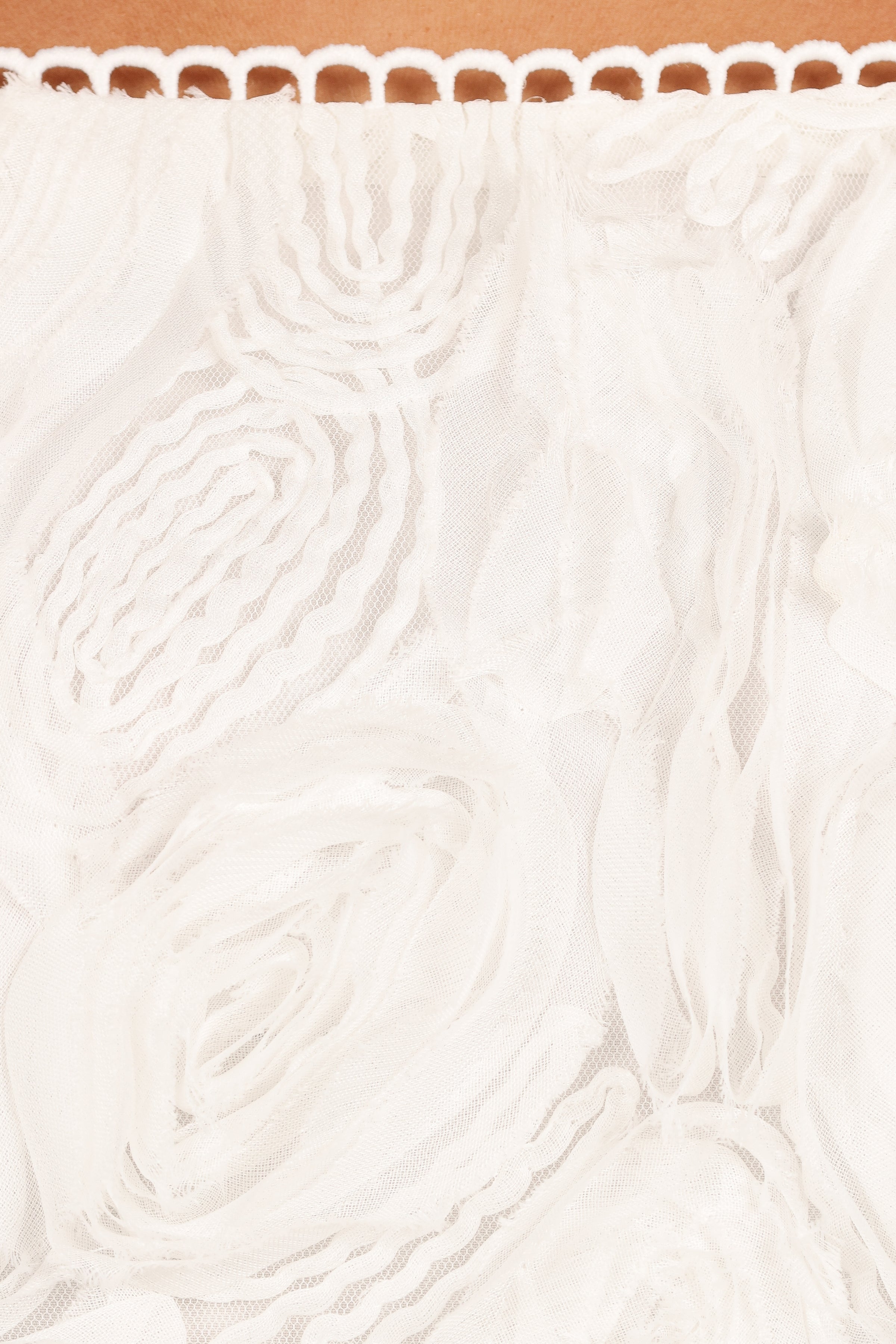 Gabbie Midi Dress - White