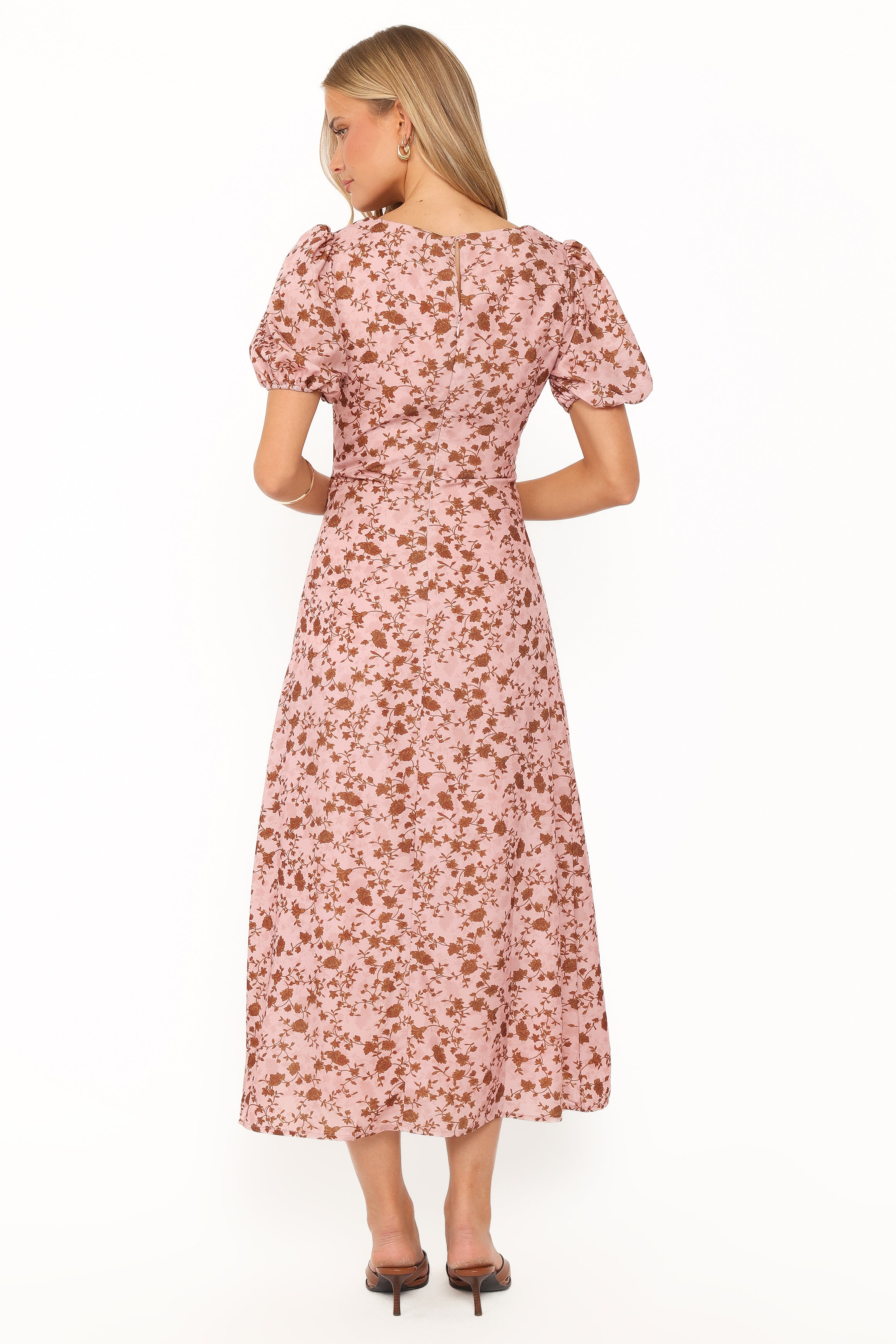 Gemima Maxi Dress - Pink Floral
