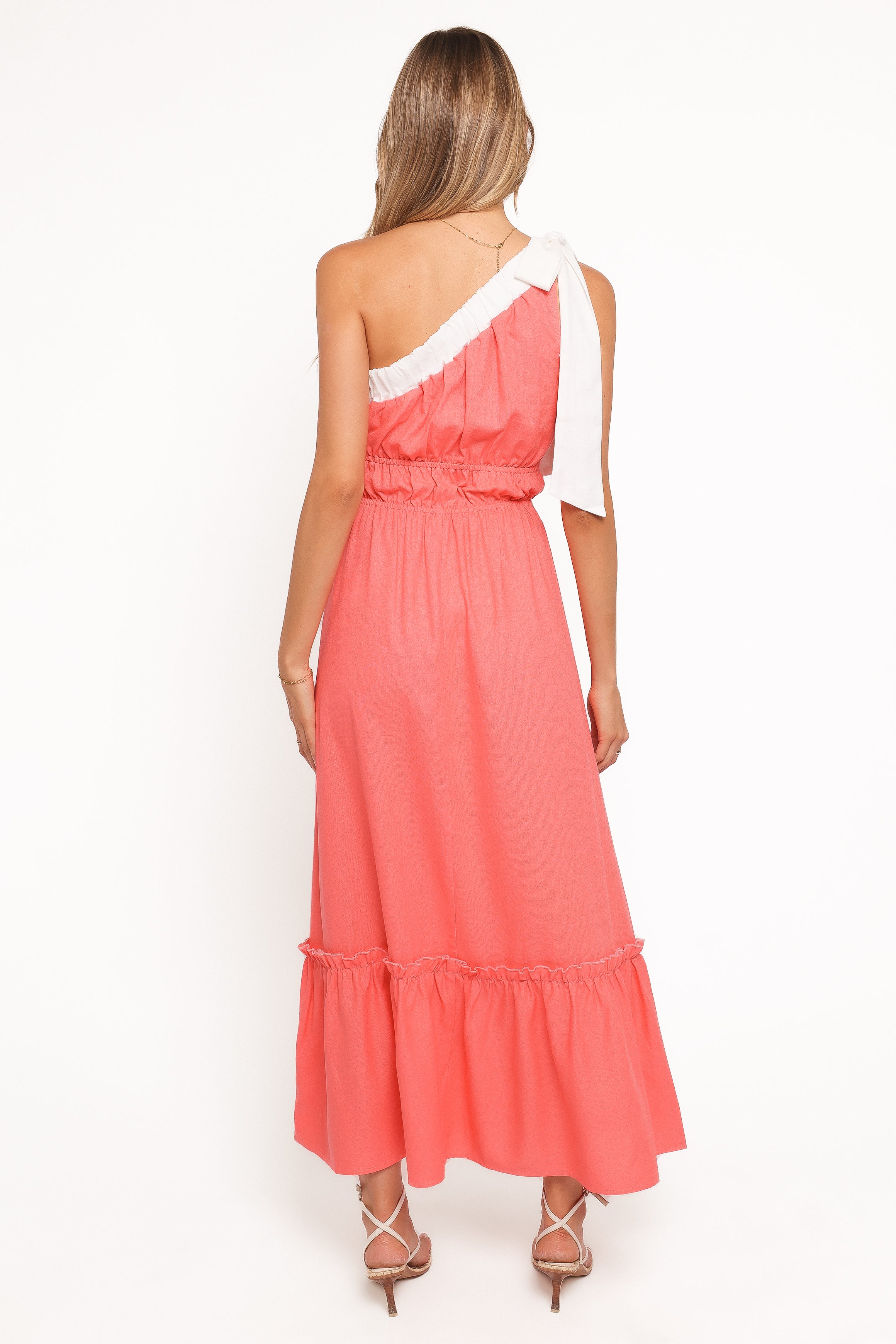 Gilda Maxi Dress - Coral
