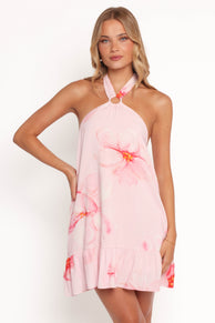 Giorgia Mini Dress - Pink Floral