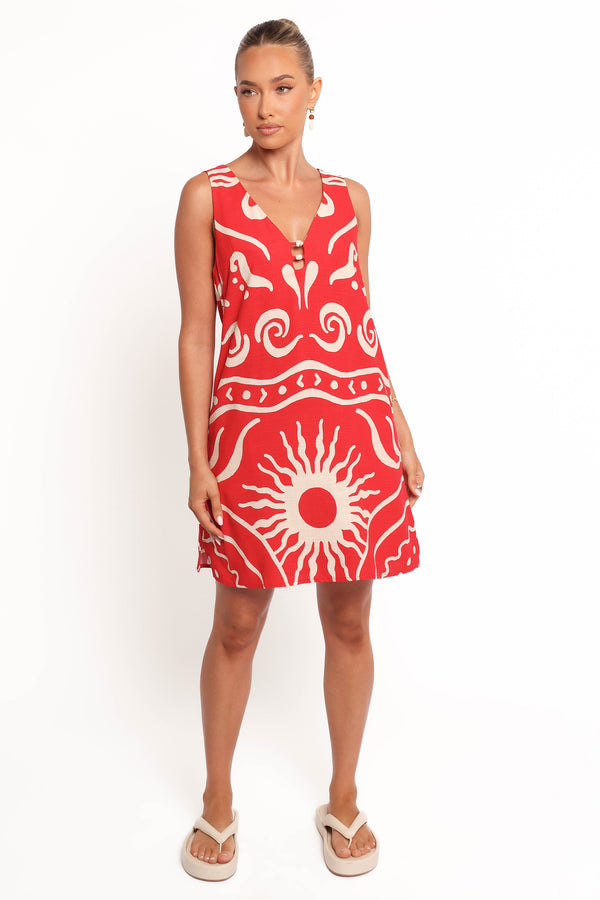 Giulia Mini Dress - Sunburst