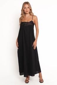 Greta Maxi Dress - Black