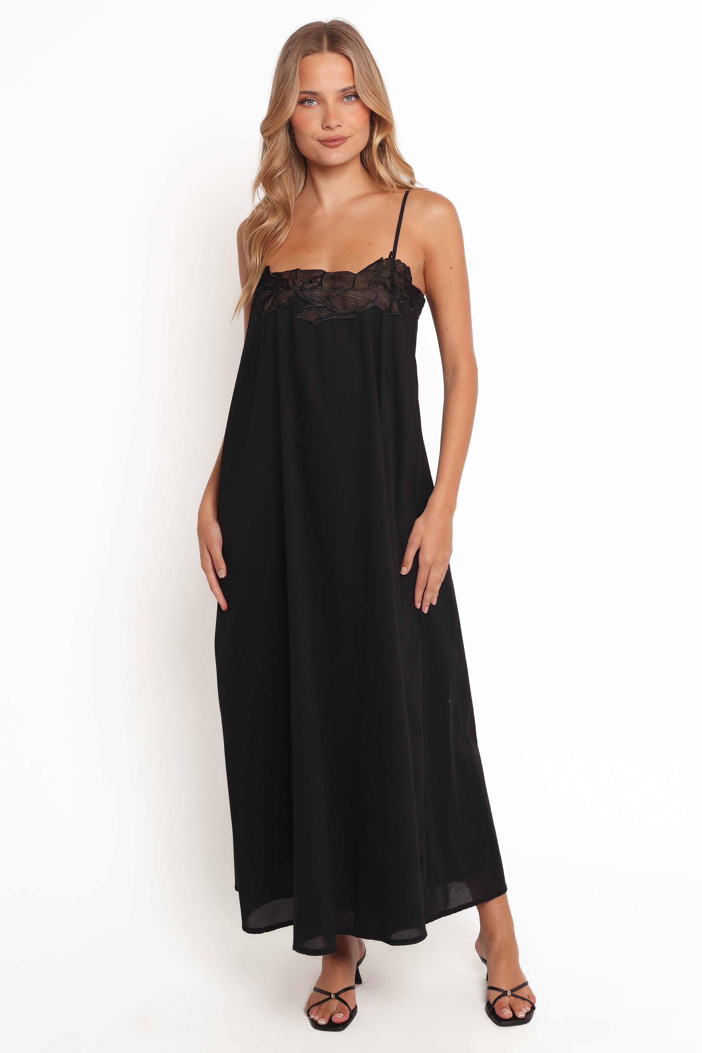 Greta Maxi Dress - Black