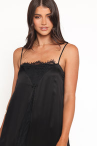 Halsey Midi Dress - Black